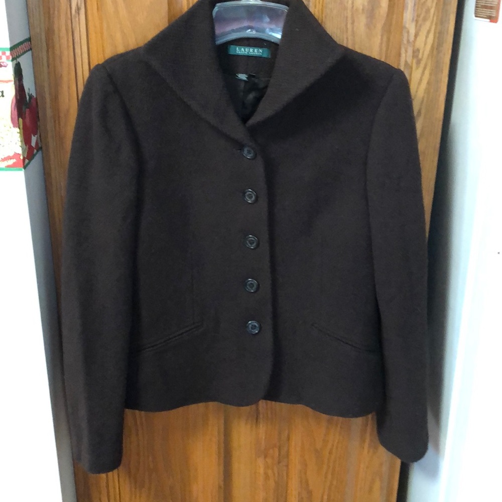 Ralp Lauren green label brown blazer
